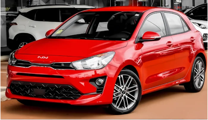 kia rio red