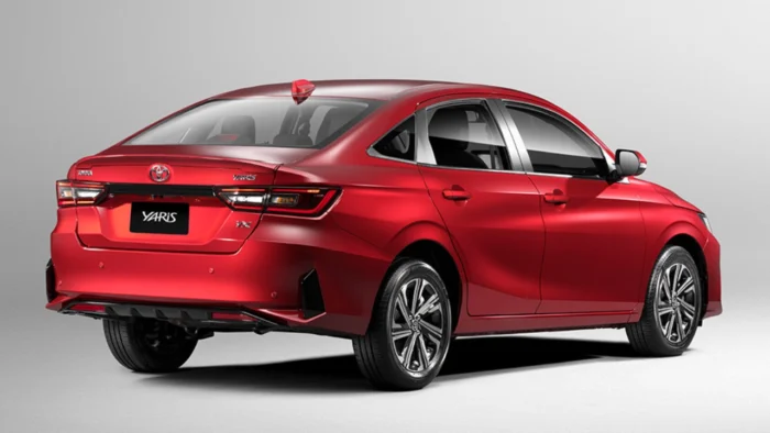 2024 Toyota Yaris rear
